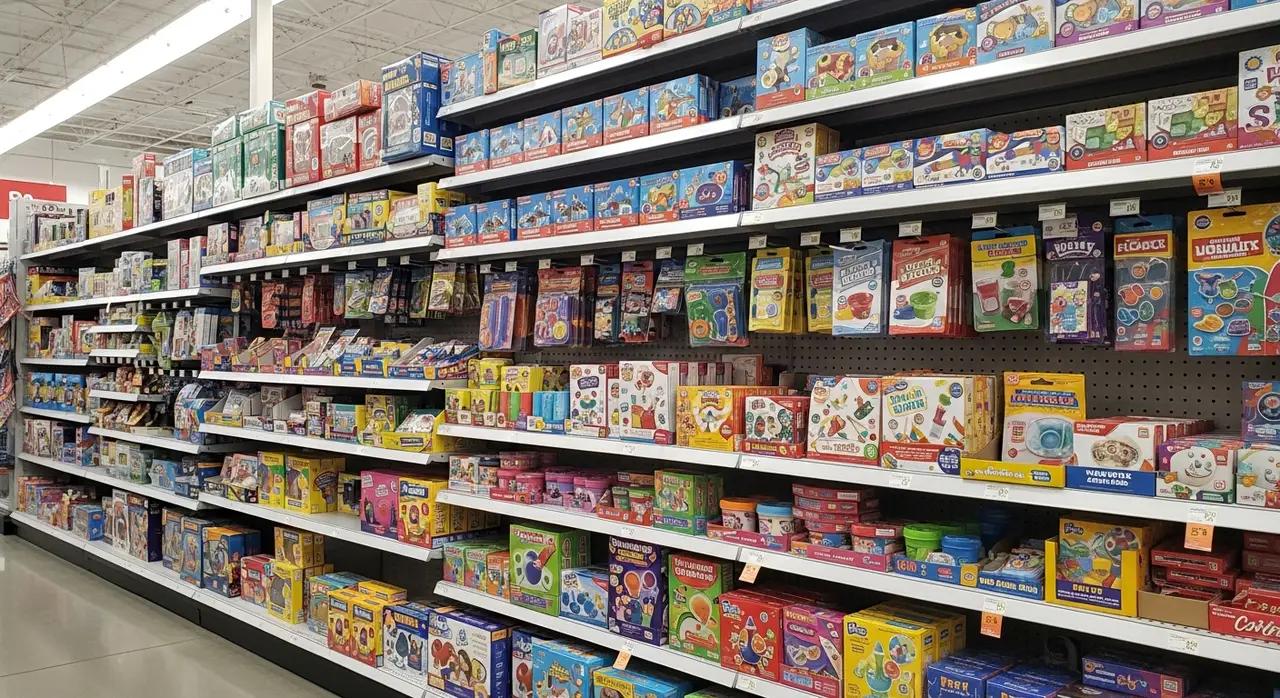 Kids craft aisle